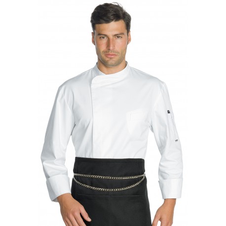 Chef Jacket Pretoria Extra Light White Xxxl ISACCO 059820A