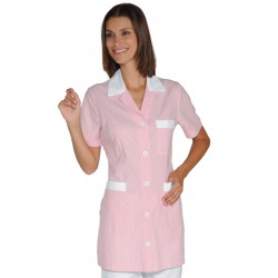 CASACCA MARBELLA M/M RIGATINO ROSA/BIANCO