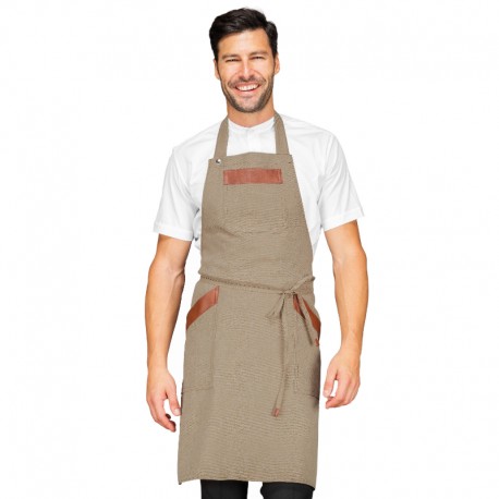 Apron OREGON NATURAL 100 % Polyester - ISACCO 088416