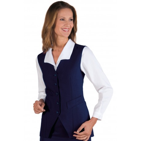 Gilet donna blu ISACCO 026002 - 