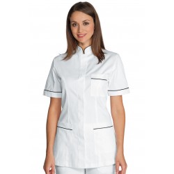 CASACCA PANAREA BIANCO+NERO 100 % COTTON 002731 ISACCO