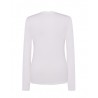 T-Shirt Regular lady bianca Manica Lunga