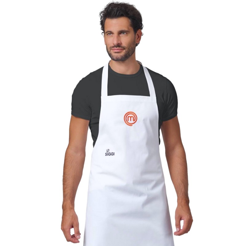 Nuovo GREMBIULE MASTERCHEF Bianco SIGGI 