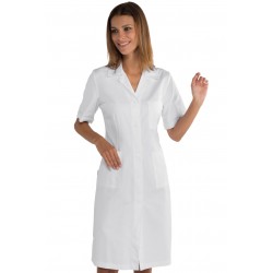 CAMICE manica corta BIANCO Big Size 100 % Cotone ISACCO 008000AM