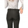 Pantalone Seattle Strech Lana Nero 54% Poliestere 44% Lana 2% Spandex ISACCO 063631