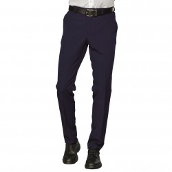 Pantalone Seattle Stretch Lana Blu 54% Poliestere 44% Lana 2% Spandex ISACCO 063632