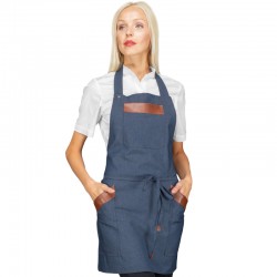 Apron OREGON SHORT JEANS 100 % Cotton - ISACCO 088477S