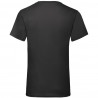 T-shirt valueweight collo a v Nera