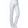 Pantalone con elastico Bianco Cotone ISACCO 044000 - 
