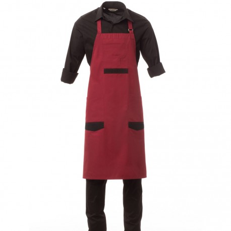 Grembiule Store Bordeaux Nero PAYPER