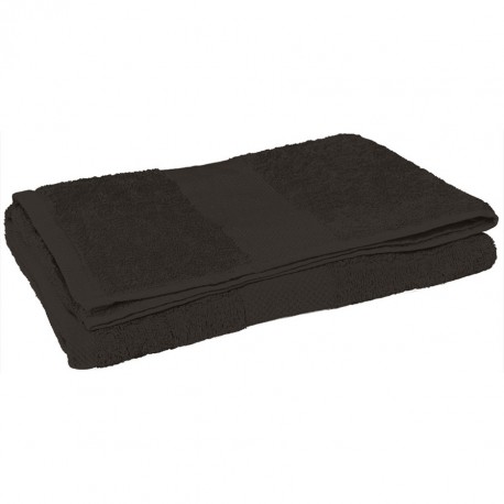Telo Doccia Sponge Nero 85x150