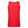 Canotta Uomo Rossa 100% Cotone