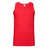 Canotta Uomo Rossa 100% Cotone
