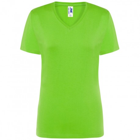 Regular lady v-neck lime