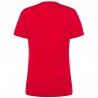 Regular lady v-neck rossa