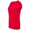 Regular lady v-neck rossa