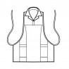 Casacca trinidad bianco