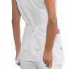 Casacca maibù bianco + fuxia