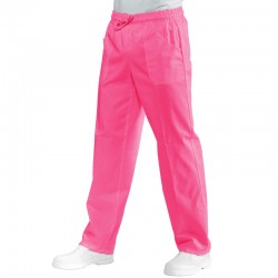 Pantalone c/elastico Pol/Cot. 125 Fucsia ISACCO 044060
