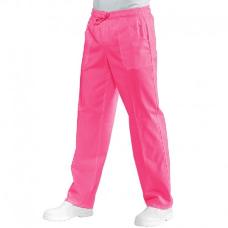 Pantalone c/elastico Pol/Cot. 125 Fucsia ISACCO 044060