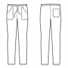 Pantalaccio pdp resistente al cloro ISACCO 044650 - 