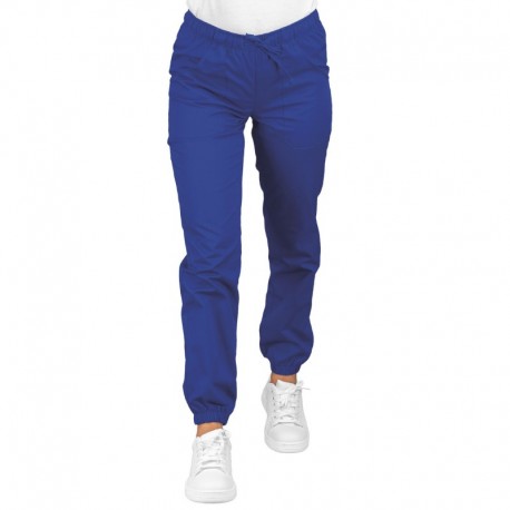 PANTAGIAFFA Electric blue 65% Polyester  35% Cotton - ISACCO 044706F