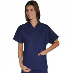 Casacca Collo A V Blu 3Xl Unisex ISACCO 045002A