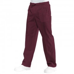 PANTALONE C/ELASTICO BORDEAUX 100% POLIESTERE  SUPERDRY MICROFIBRA - ISACCO 044303
