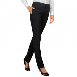 PANTALONE CAPRI NERO 96% POLYESTER 4% SPANDEX ISACCO 024111