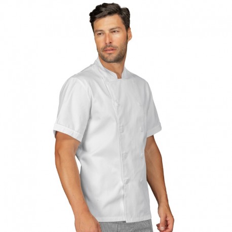 Giacca cuoco bottoni fissi 057004m