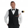 GILET UNISEX NERO 3XL 100% Poliestere ISACCO 033001A