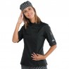 Giacca cuoca lady snaps nero m/m