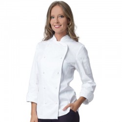 GIACCA CUOCO donna bianca
