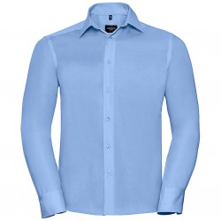 Camicia no stiro Uomo Celeste