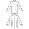 Giacca panama slim bianco