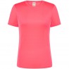 T-shirt donna sporta Fucsia Fluor