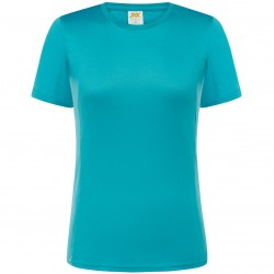 T-shirt donna sport Turchese