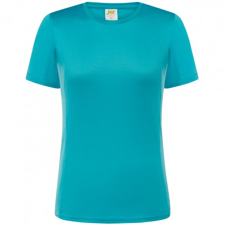 T-shirt donna sport Turchese