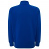 FELPA CON ZIP BLU ROYAL JHK