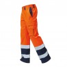 Pantalone Alta Visibilità Arancione e Blu SIGGI