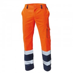 Pantalone Alta Visibilità Arancione e Blu SIGGI