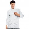 Giacca cuoco bianco bottoni a pressione