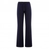 Pantalone Felpato Donna Blu Navy