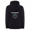 Felpa Infermiera personalizzata con cappuccio e zip