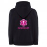 Felpa Infermiera personalizzata con cappuccio e zip