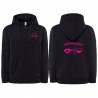 Felpa Infermiera personalizzata con cappuccio e zip