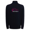 Felpa Infermiera personalizzata con zip