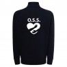 Felpa OSS personalizzata con zip