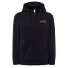 Felpa OSS donna personalizzata con cappuccio e zip