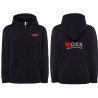 Felpa OSS donna personalizzata con cappuccio e zip